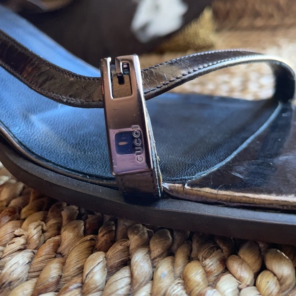 “Brand New” Authentic Gucci Heeled Sandals - Picture 2 of 11